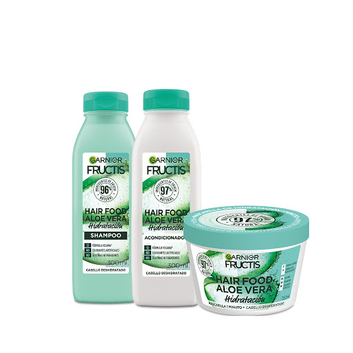 Combo Fructis Hair Food Aloe Shampoo + Acondicionador + Mascarilla
