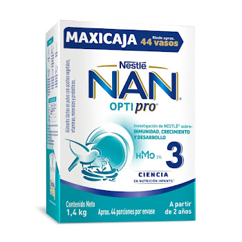 Alimento Lácteo NAN&nbsp;Optipro &nbsp;Etapa 3 Bolsa&nbsp;x&nbsp;1400 gr  