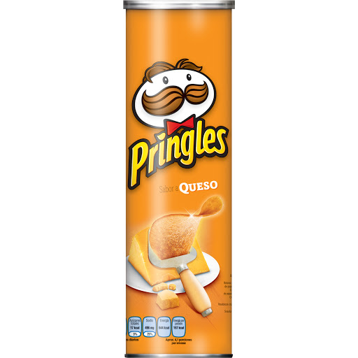 Pasabocas Pringles Papas Crujientes Queso Tarro x 124 gr