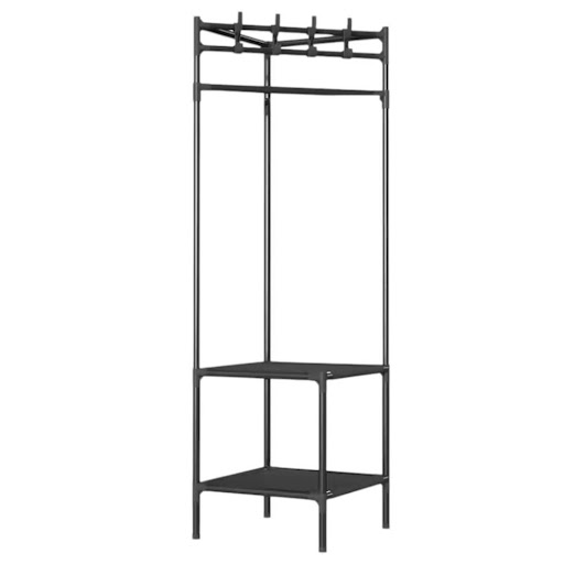 Perchero Multifuncional con Estante para Ropa y Accesorios UNIMARC Unidad x 1 Mantén tu ropa y accesorios organizados con este perchero multifuncional, ideal para cualquier espacio del hogar. Su diseño moderno y resistente ofrece una solución práctica para almacenar prendas, za