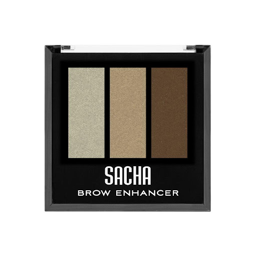 Kit de Cejas Sacha Eyebrow Enhancer Light X 6 Gr SACHA COSMETICS ESTUCHE x 1 El Eyebrow Enhancer kit de cejas es un compacto conveniente que contiene un polvo para cejas más claro, otro polvo para cejas más oscuro y una cera para crear cejas perfectamente formadas y arregladas
