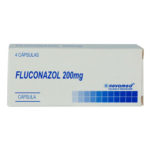 Fluconazol 200 mg Novamed Caja x 4 Capsulas