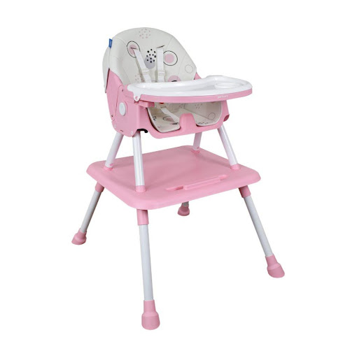 Silla comedor Bebe 3 en 1 Mia Rosa Priori PRIORI Caja x 1 La Silla de Comer Prior Mia 2 en 1 es perfecta para acompañar a tu pequeño en sus comidas y actividades diarias. Su diseño versátil permite utilizarla como silla alta para la hora de comer y, más adel