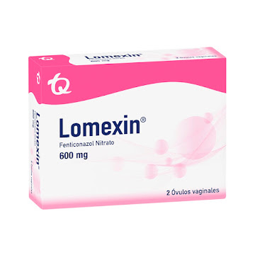 **Lomexin 600mg Óvulo Vaginal Caja x2Ovu TQ Fenticonazol Nitrato          