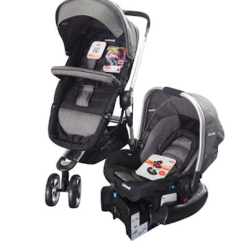 Solo Online Coche Con Portabebe   Bebesit Compass Elite Color Negro X 1 Unidad 