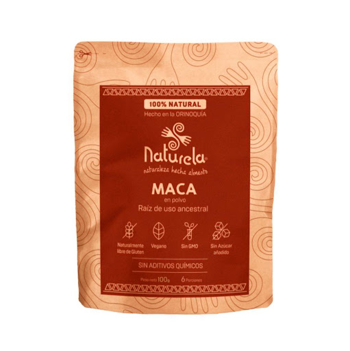 Maca en polvo Naturela x 100 gr Naturela Polvo x 100 gr La maca en polvo es un suplemento natural derivado de la raíz de Lepidium meyenii, una planta nativa de los Andes peruanos. Tradicionalmente utilizada por sus propiedades adaptogénicas, la maca ha gan