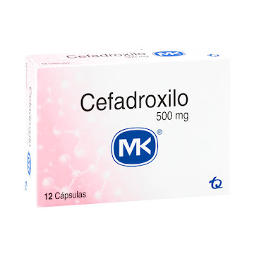 Cefadroxilo MK 500 mg Caja x 12 Tabletas  