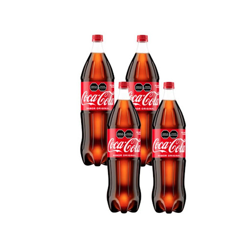 Gaseosa Sabor Original Botella 1.5 Lt  Coca-cola  Botella x 4 Sumérgete en la gran experiencia de sabor de Coca Cola Original DuoPack x 1.5 Lt. Con su receta atemporal y su sabor único, esta bebida sin alcohol te invita a disfrutar de momentos auténticos y refre
