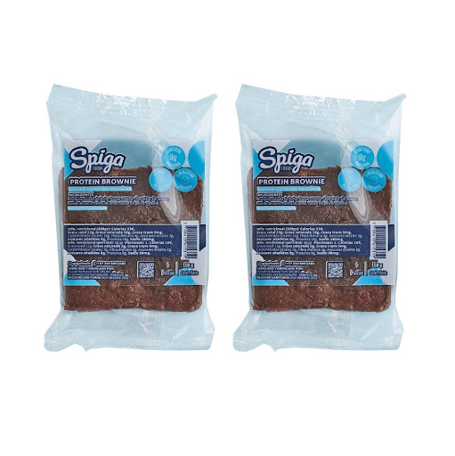 Brownie de proteína Spiga Foods x2 Spiga Foods Bolsa x 2 und