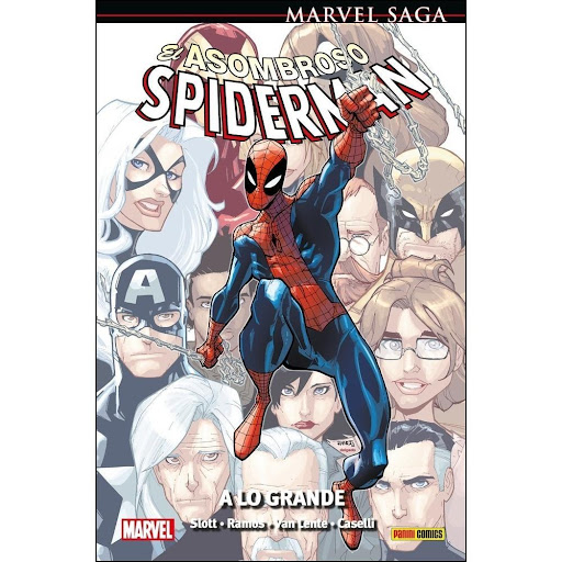 El Asombroso Spiderman: A Lo Grande (t.d) Panini Libro x 1.0 El Asombroso Spiderman 31 A lo grande   Llega “A lo grande”, el cambio más importante de la vida de Peter Parker. Un nuevo trabajo, un nuevo traje, una nueva novia y un nuevo equipo creativo, con guio