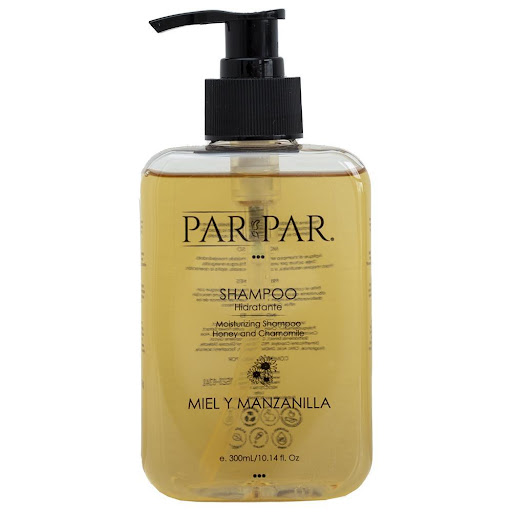Shampoo hidratante Miel y Manzanilla 300mL PARPAR Tipo de envase: PET Biodegradable x 1  