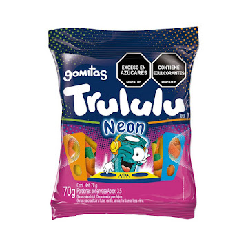 Gomitas Trululú Neón x   70 gr  
