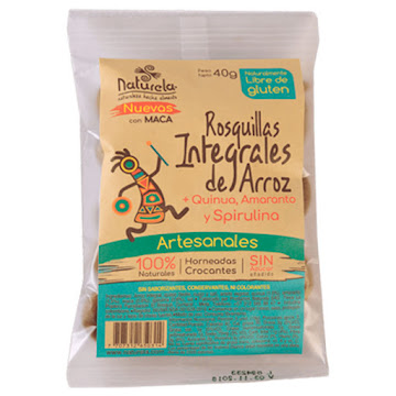 Solo Online Rosquillas De Arroz +   Quinoa + Amaranto Y Spirulina 40 G 