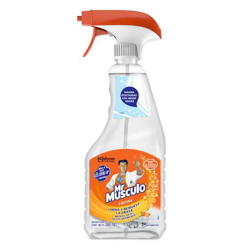 Desengrasante Mr Musculo Líquido Naranja Gatillo Frasco x 500 ml