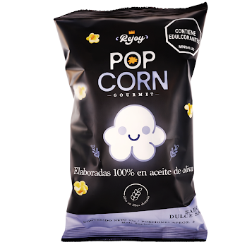 Crispetas Gourmet Rejoy Dulce Sal Con Aceite De Oliva Bolsa x 82 gr  