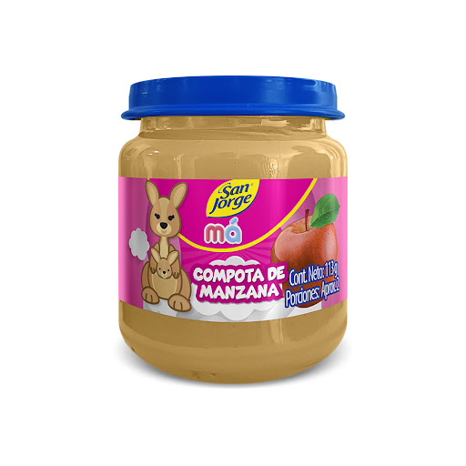 Compota De Manzana San Jorge Ma x 113 gr