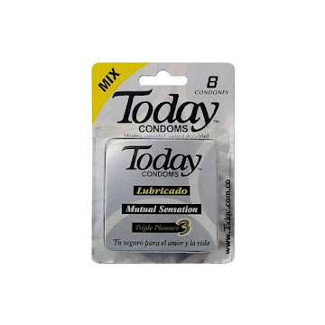 //Condones Today Mix Sensacion Mutua x 8und  