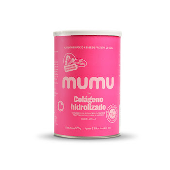 Colágeno Hidrolizado Mumu Sabor Vainilla Lata X 500 Gr  