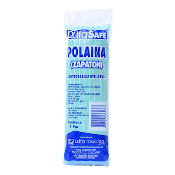 Polaina Zapatón Alfa Trading Azul x 1 und  