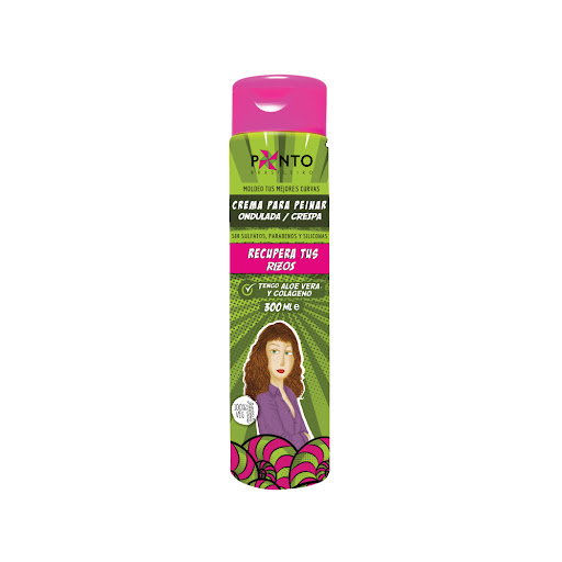 Crema Para Peinar Ponto Ondulada Crespa Frasco x 300 ml 