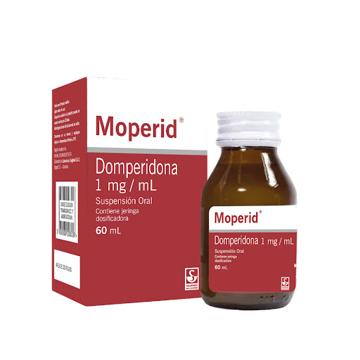 Moperid Domperidona 1mg/ml Siegfried Suspensión Oral x 60 ml