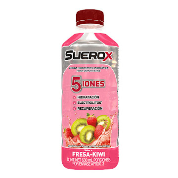 Suerox Fresa Kiwi Con   Iones x 630 ml  
