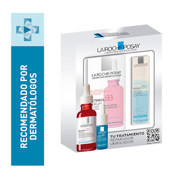 Anti-Edad Retinol B3 La Roche Posay x 30 ml + Hyalu B5 x 10 ml  