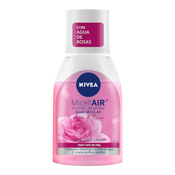 Agua Micelar Nivea Face Rosas x 100 ml  
