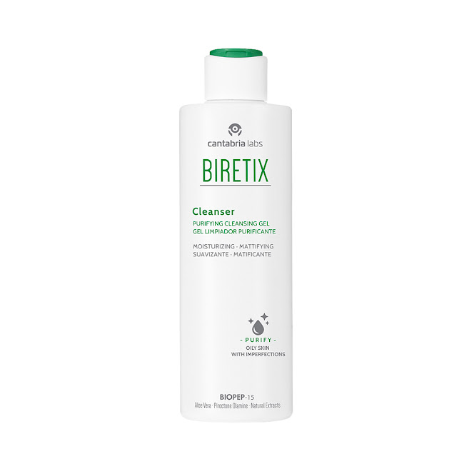 Gel Limpiador Biretix Cleanser Purificante Frasco x 200 ml  