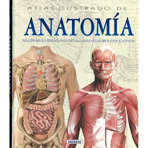 Atlas Ilustrado De Anatomía Susaeta Ediciones Libro x 1.0 ATLAS ILUSTRADO ANATOMIA  Un viaje fascinante al mundo desconocido y secreto del cuerpo humano, a través de páginas repletas de información sobre la función y estructura de los diversos órganos: el es
