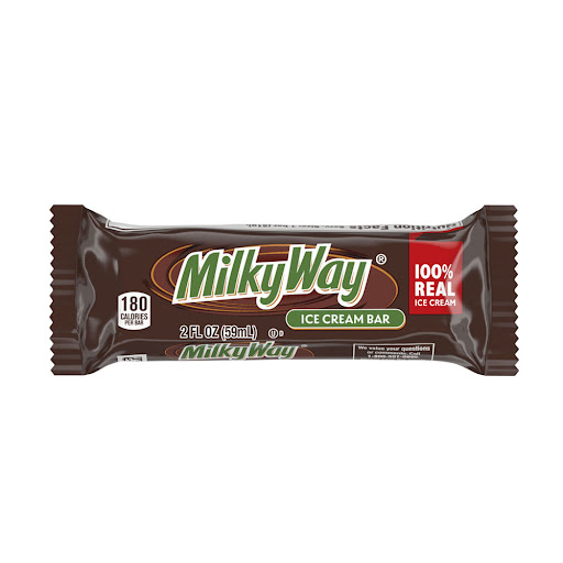Barra De Helado Milkyway Con Caramleo y Cubierta de Chocolate x 1 und