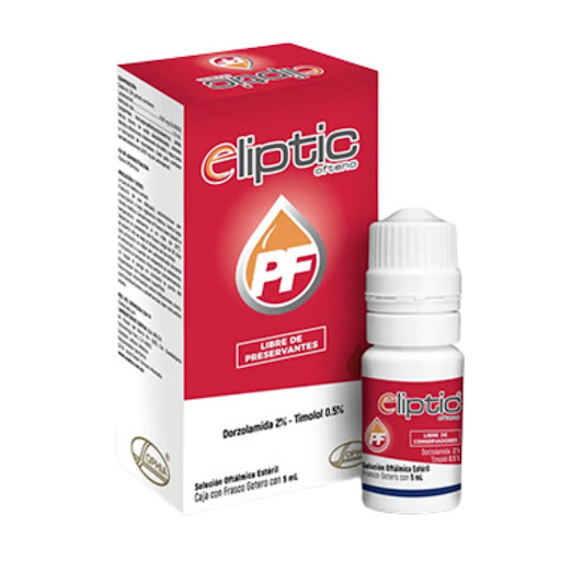 Eliptic Ofteno Dorzolamida + Timolol 2%/0.5% Sophia Frasco x 5 ml