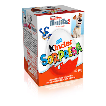 Huevo Kinder Sorpresa   Mascotas2 X 1Und  