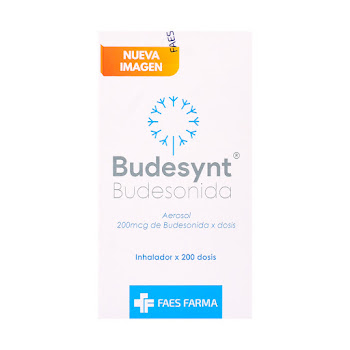 Budesynt Budesonida 200 mcg Inhalador x 200 dosis  