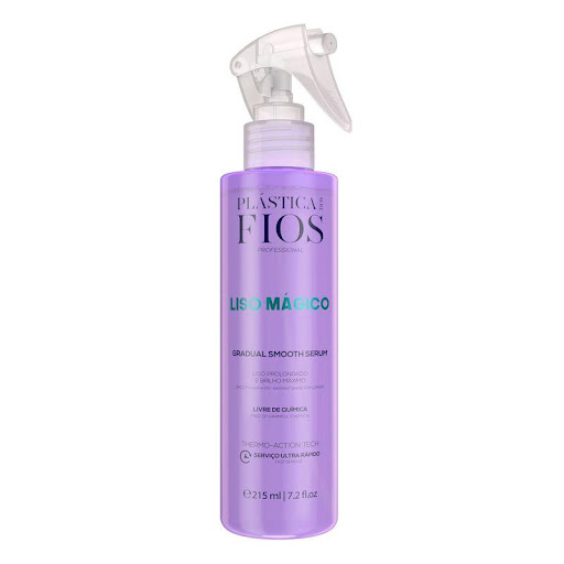 Tratamiento Cadiveu Liso Mágico Plastica Dos Fios 215ml Cadiveu TARRO x 1 ĦLisos mágicos! Este tratamiento es perfecto si quieres que tu cabello tenga un aspecto liso y sin frizz por mucho más tiempo. Cuenta con un efecto de memoria, así que debes usarlo diariamente antes d