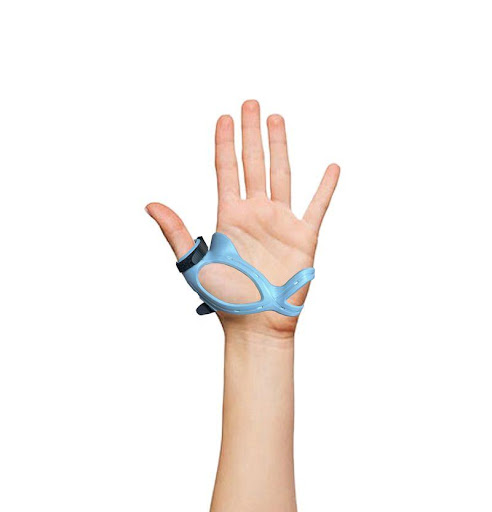 Rhizo Actimove Forte Izquierda M Actimove Individual x 1 Muñequera estabilizadora con protección para el pulgar para el tratamiento de afecciones dolorosas e irritaciones de la articulación de la muñeca y del pulgar asociadas a desajustes crónicos o agudos.