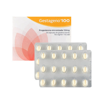 Gestageno 100 mg Caja x 30 Cápsulas  