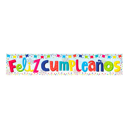 Cartel Sempertex Feliz Cumpleaños Jumbo x 1 und