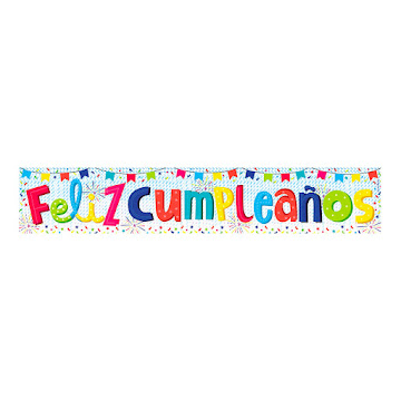 Cartel Sempertex Feliz Cumpleaños Jumbo x 1 und  