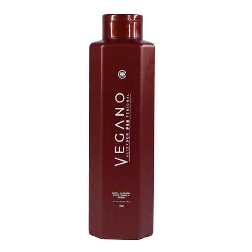 Activo Vegano Pro x 1100 gr Vegano Cosmetics Envase x 1 und Alisador Vegano Pro enjuagable con más de 14 proteínas. Minimiza el daño, evita el adelgazamiento de la hebra y alisa sin formol. Orgánico, vegano y seguro para embarazadas, lactantes y niñas.