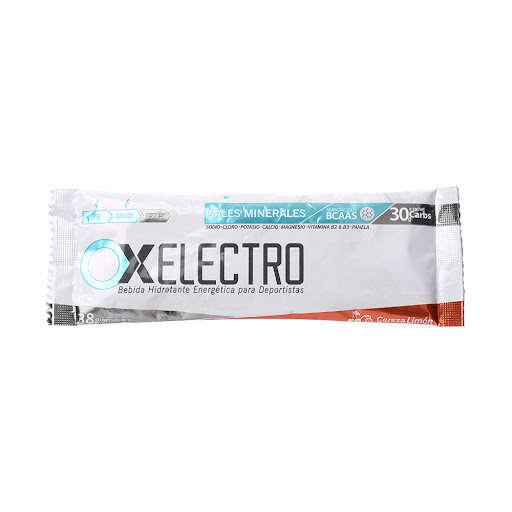 Bebida Hidratante Ox Electro Cereza Limón Sachet x 38 gr