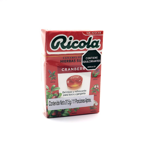 Dulces Ricola Arándanos   Sin Azúcar x 27.5 g