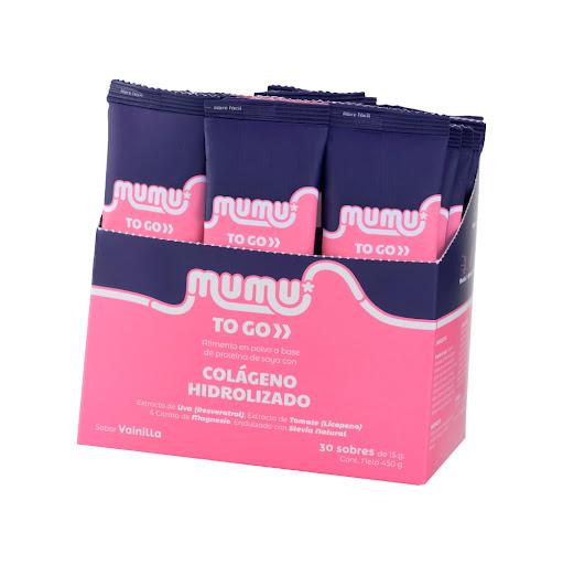 Colageno Hidrolizado Vainilla 450 gr TO-GO Mumu Tarro x 450 gr 