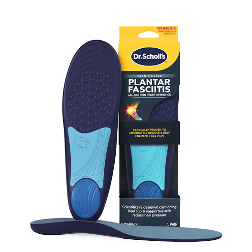 Plantilla Dr. Scholl´s Para Fascitis Plantar Mujer Caja x 2 und