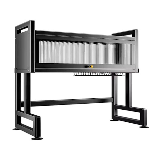 Organizador Lavaplatos con Tapa Que Ahorra Espacio Y Tiempo UNIMARC Unidad x 1 Transforma tu cocina con este moderno organizador de loza con tapa corrediza, ideal para mantener el área del lavaplatos limpia, ordenada y funcional. Diseñado para maximizar el espacio vertical, este
