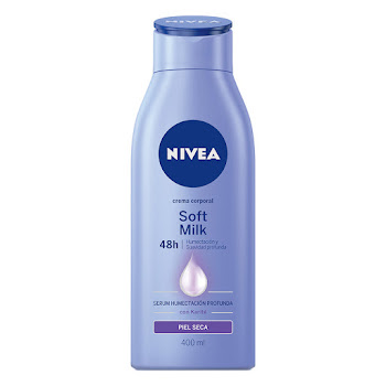 Crema Corporal Nivea Soft Milk x 400 ml  