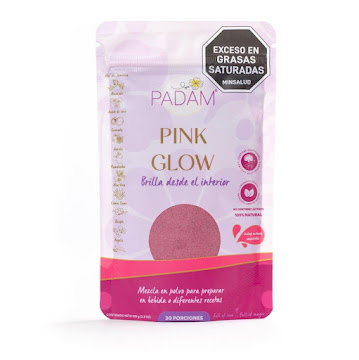 Pink Glow PADAM x 100 gr Padam Doypack x 100gr x 1 und Pink Glow PADAM es una mezcla rejuvenecedora que ayuda a regenerar celulas, fortalece el sistema inmune y restaura la apariencia de la piel. Actua como cicatrizante y reduce el estrés oxidativo, celul
