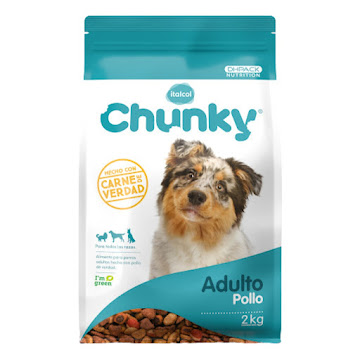 Alimento para Mascotas   Chunky Pollo Adulto x 2 Kg  