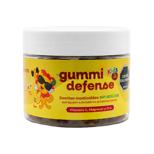 Gomitas Infantiles Laagom Gummi Defense Frasco x 60 Und