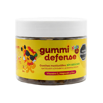 Gomitas Infantiles Laagom Gummi Defense Frasco x 60 Und  